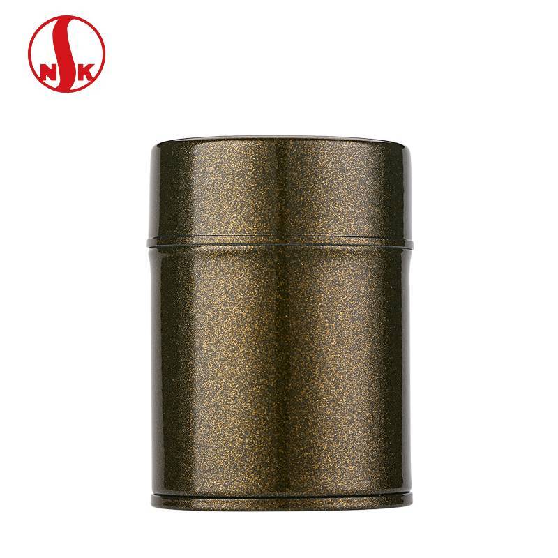 日本NITTOH茶叶罐 日本日东进口镀锡马口铁食品级茶叶罐