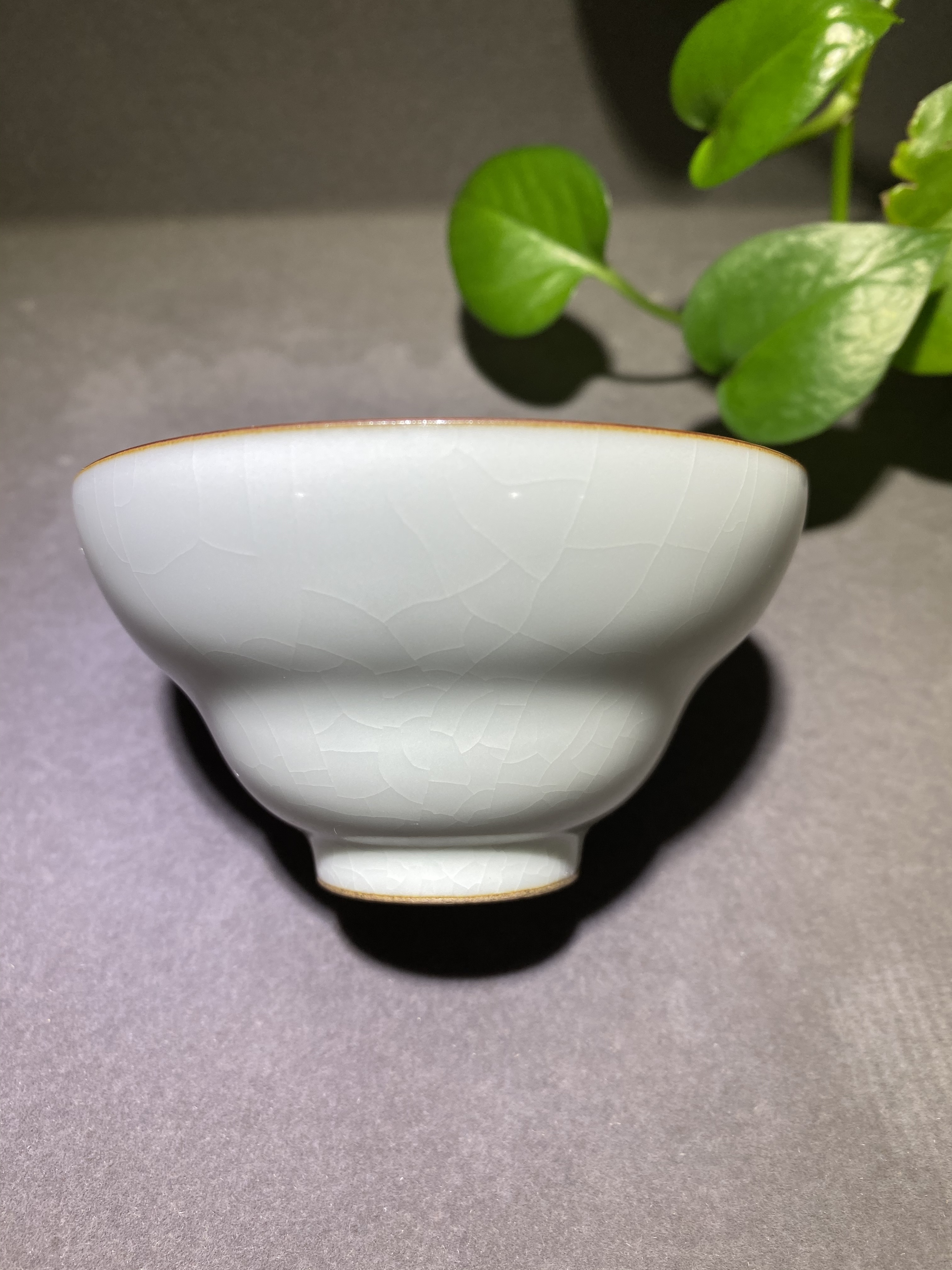 颐和轩 景德镇春山玉品汝瓷高升杯