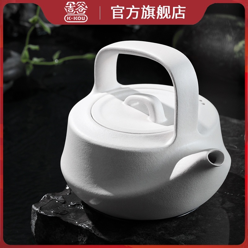 吉谷旗舰店TY25泥石煮茶器电陶炉煮茶套装温茶器陶制煮茶壶烧水壶